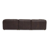 Form Espresso Brown Leather Signature Modular Sectional by Moe's Home at Eve Furniture