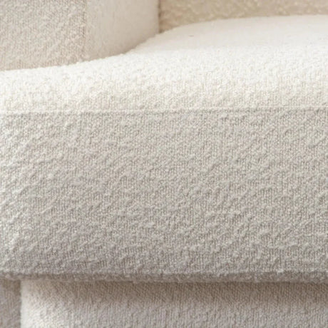 Form Ivory & Camel Boucle Fabric Arm Chair by Diamond Sofa at Eve Furniture