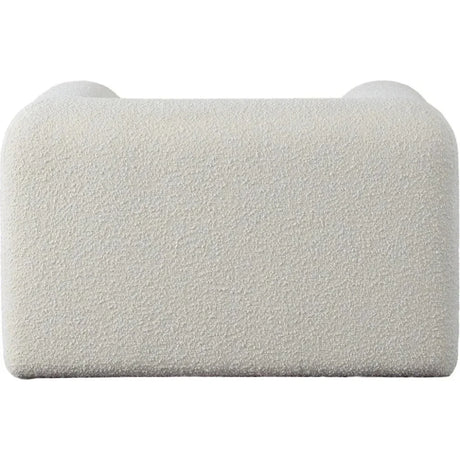 Form Ivory & Camel Boucle Fabric Arm Chair by Diamond Sofa at Eve Furniture