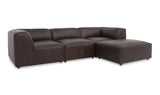 Form Lounge Modular Sectional Espresso Brown by Moe's Home at Eve Furniture