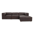 Form Lounge Modular Sectional Espresso Brown by Moe's Home at Eve Furniture