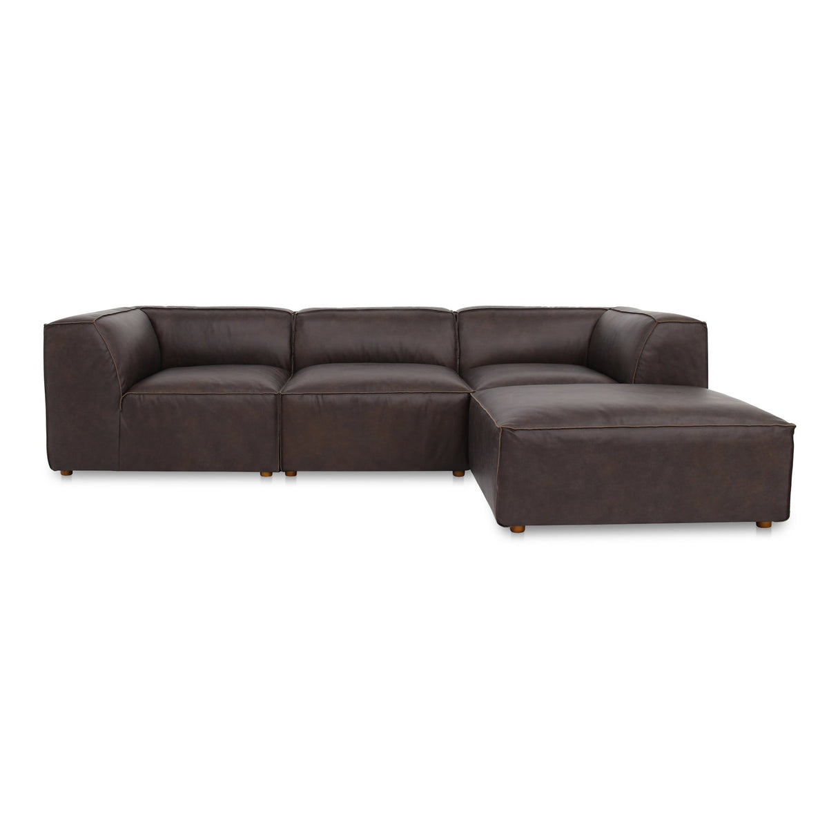Form Lounge Modular Sectional Espresso Brown by Moe's Home at Eve Furniture