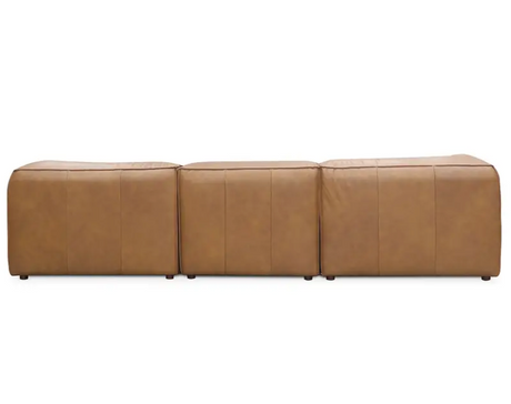Form Lounge Modular Sectional Sonoran Tan Leather by Moe's Home at Eve Furniture