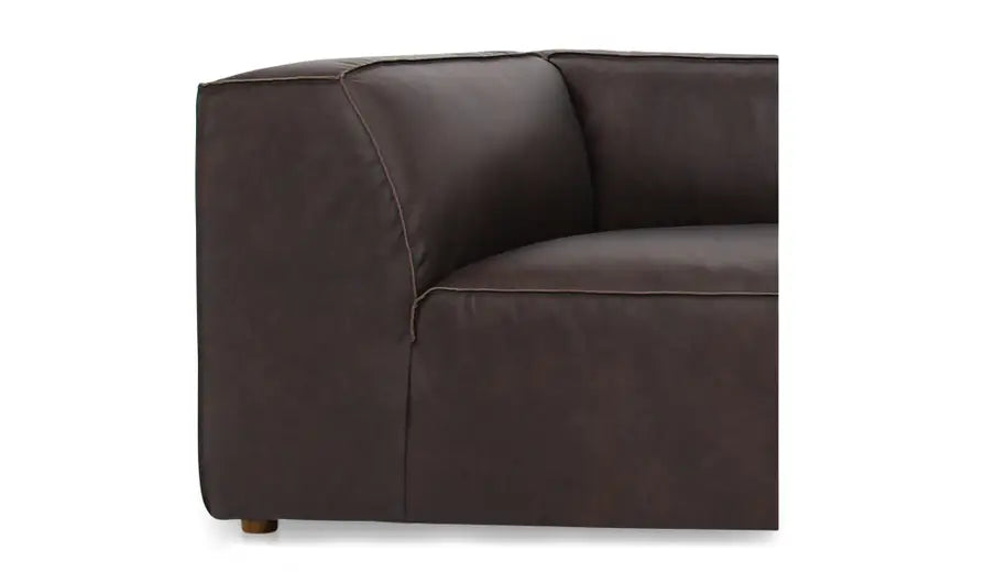 Form Nook Modular Sectional Espresso Brown by Moe's Home at Eve Furniture