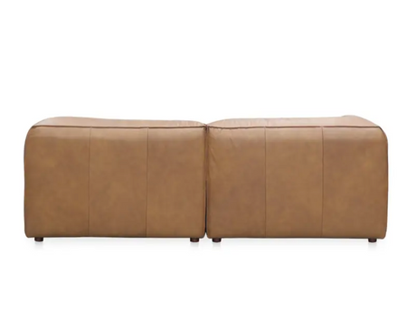 Form Nook Modular Sectional Sonoran Tan Leather by Moe's Home at Eve Furniture