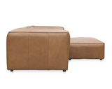 Form Nook Modular Sectional Sonoran Tan Leather by Moe's Home at Eve Furniture