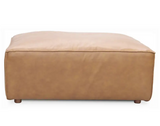 Form Ottoman Sonoran Tan Leather by Moe's Home at Eve Furniture