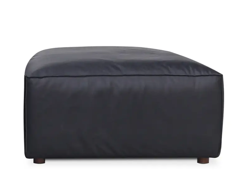 Form Ottoman - Vantage Black by Moe's Home at Eve Furniture