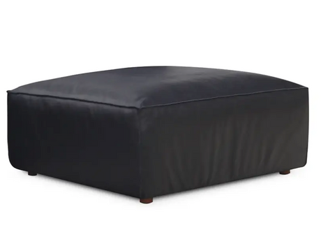 Form Ottoman - Vantage Black by Moe's Home at Eve Furniture