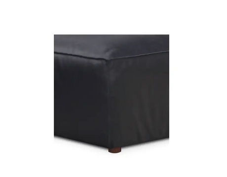 Form Ottoman - Vantage Black by Moe's Home at Eve Furniture