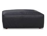 Form Ottoman - Vantage Black by Moe's Home at Eve Furniture
