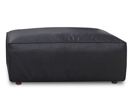 Form Ottoman - Vantage Black by Moe's Home at Eve Furniture