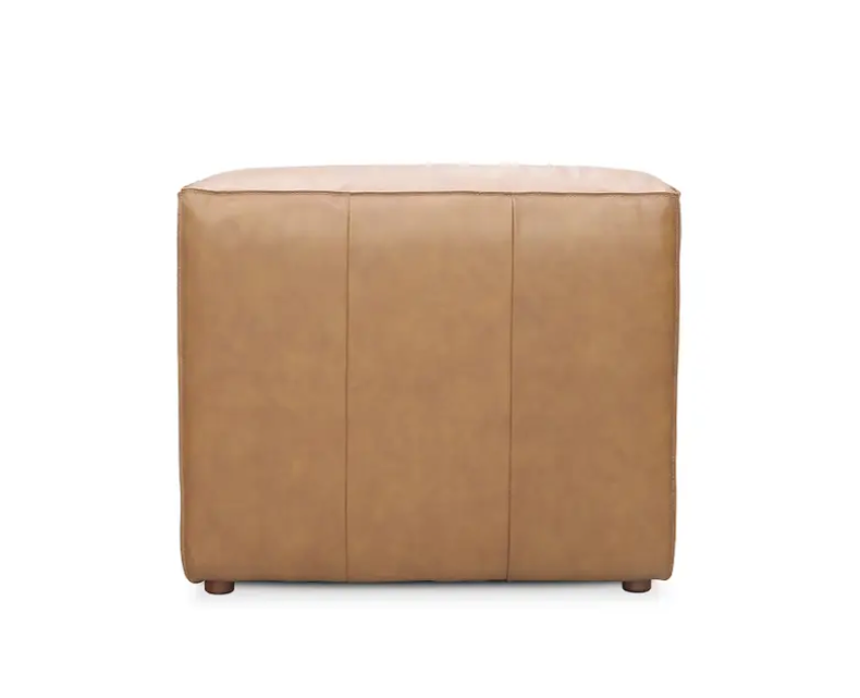 Form Slipper Chair Sonoran Tan Leather by Moe's Home at Eve Furniture