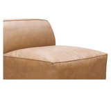 Form Slipper Chair Sonoran Tan Leather by Moe's Home at Eve Furniture