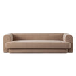 Form Sofa In Camel Performance Velvet With 2 Accent Pillow Balls by Diamond Sofa at Eve Furniture
