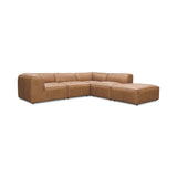Form Tan Leather Dream Modular Sectional by Moe's Home at Eve Furniture