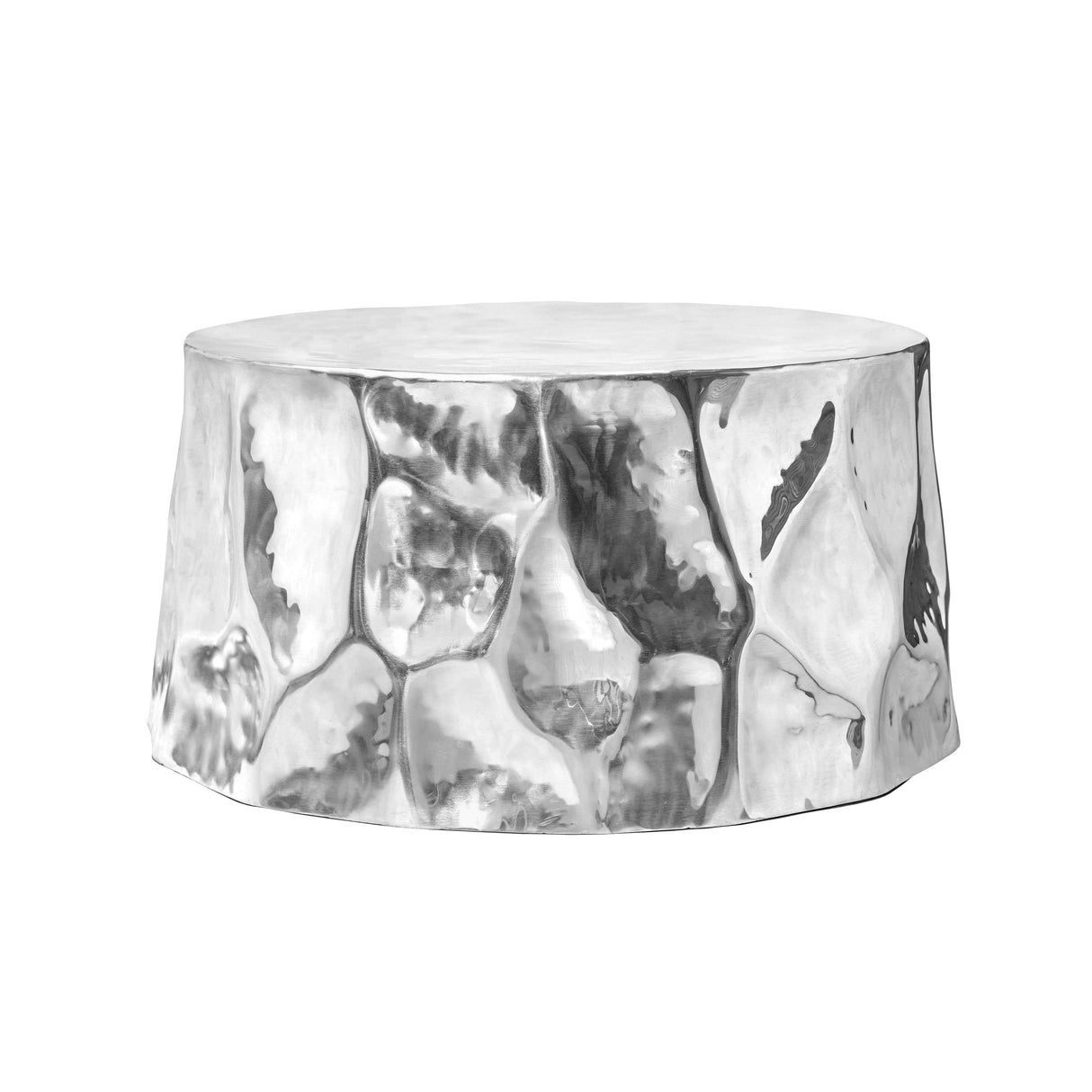Forma 34" Chrome Coffee Table by TOV Furniture at Eve Furniture