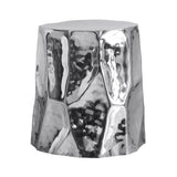 Forma Chrome Side Table by TOV Furniture at Eve Furniture