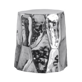 Forma Chrome Side Table by TOV Furniture at Eve Furniture