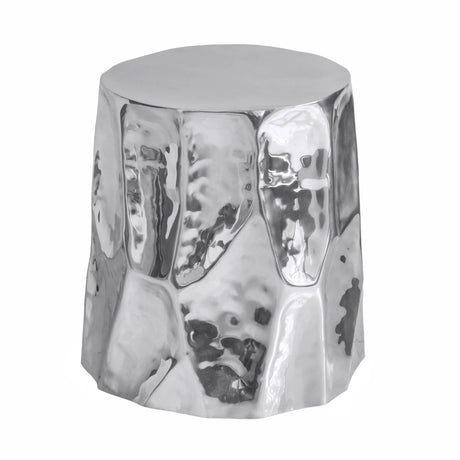 Forma Chrome Side Table by TOV Furniture at Eve Furniture