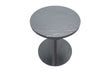 Forma Nero Black Marble Round Side Table by Mercana at Eve Furniture