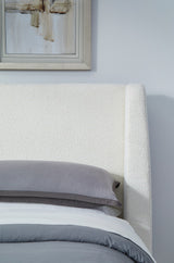 Formosa Presley California King Wingback Upholstered Platform Bed by Modus Furniture at Eve Furniture