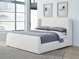 Formosa Presley King Wingback Upholstered Platform Bed by Modus Furniture at Eve Furniture
