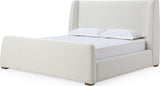 Formosa Presley Queen Wingback Upholstered Platform Bed by Modus Furniture at Eve Furniture