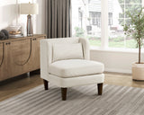 Forrester Beige Accent Chair by Homelegance at Eve Furniture