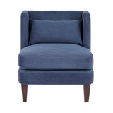 Forrester Blue Accent Chair by Homelegance at Eve Furniture