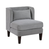 Forrester Dark Gray Accent Chair by Homelegance at Eve Furniture