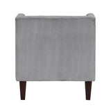 Forrester Dark Gray Accent Chair by Homelegance at Eve Furniture