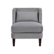 Forrester Dark Gray Accent Chair by Homelegance at Eve Furniture