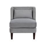 Forrester Dark Gray Accent Chair by Homelegance at Eve Furniture