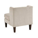 Forrester Taupe Accent Chair by Homelegance at Eve Furniture