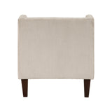 Forrester Taupe Accent Chair by Homelegance at Eve Furniture