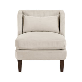 Forrester Taupe Accent Chair by Homelegance at Eve Furniture