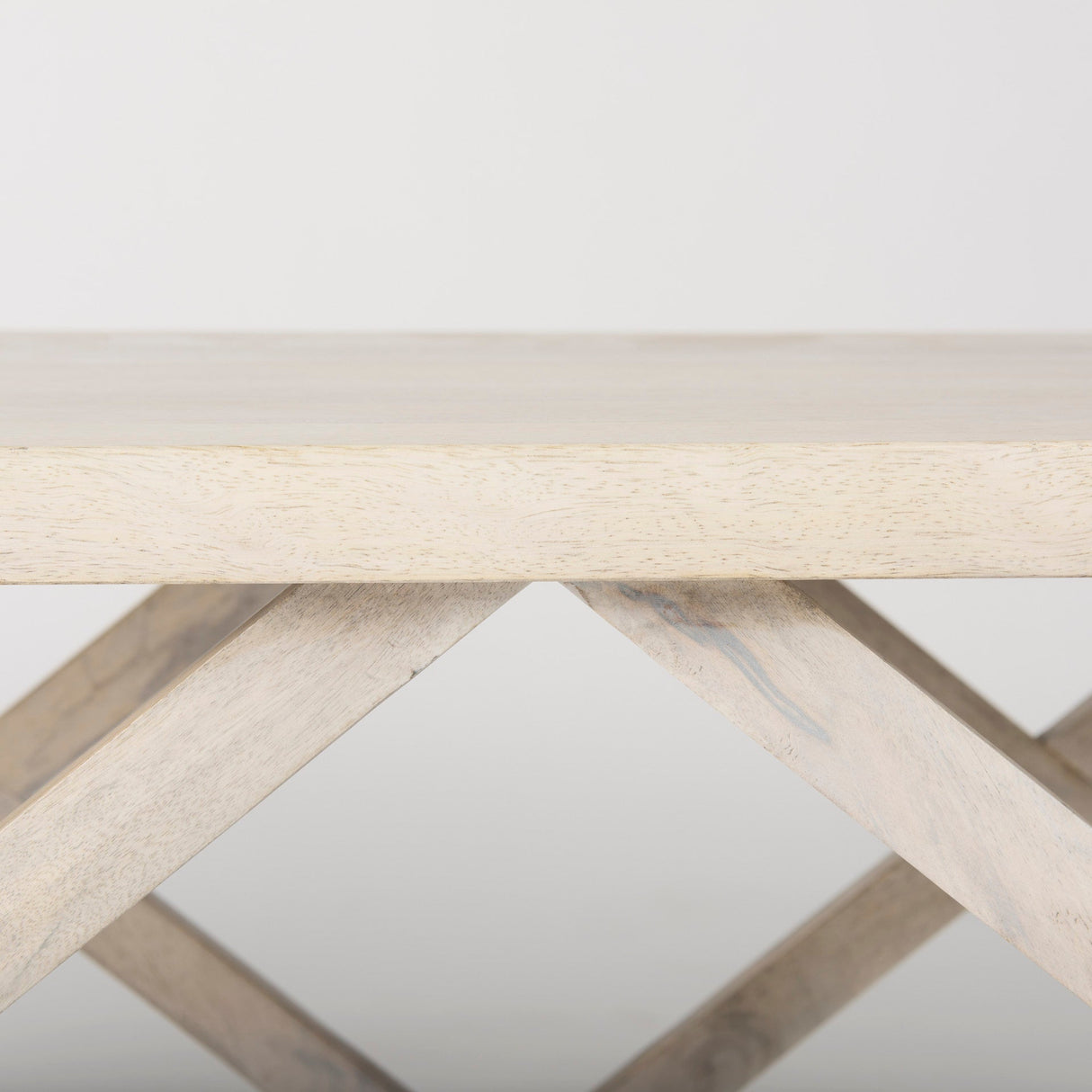 Forsey Blonde Wood Rectangular Coffee Table by Mercana at Eve Furniture