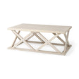 Forsey Blonde Wood Rectangular Coffee Table by Mercana at Eve Furniture
