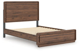 Fortlorn Walnut Brown Queen Panel Bed by Ashley at Eve Furniture