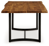 Fortmaine Brown/Black Dining Table