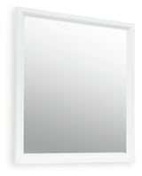 Fortman White Bedroom Mirror (Mirror Only)