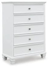 Fortman White Chest of Drawers by Ashley at Eve Furniture