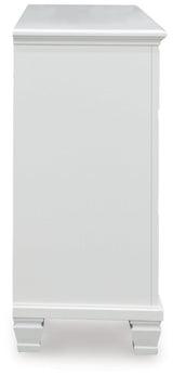 Fortman White Dresser by Ashley at Eve Furniture