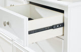 Fortman White Dresser by Ashley at Eve Furniture
