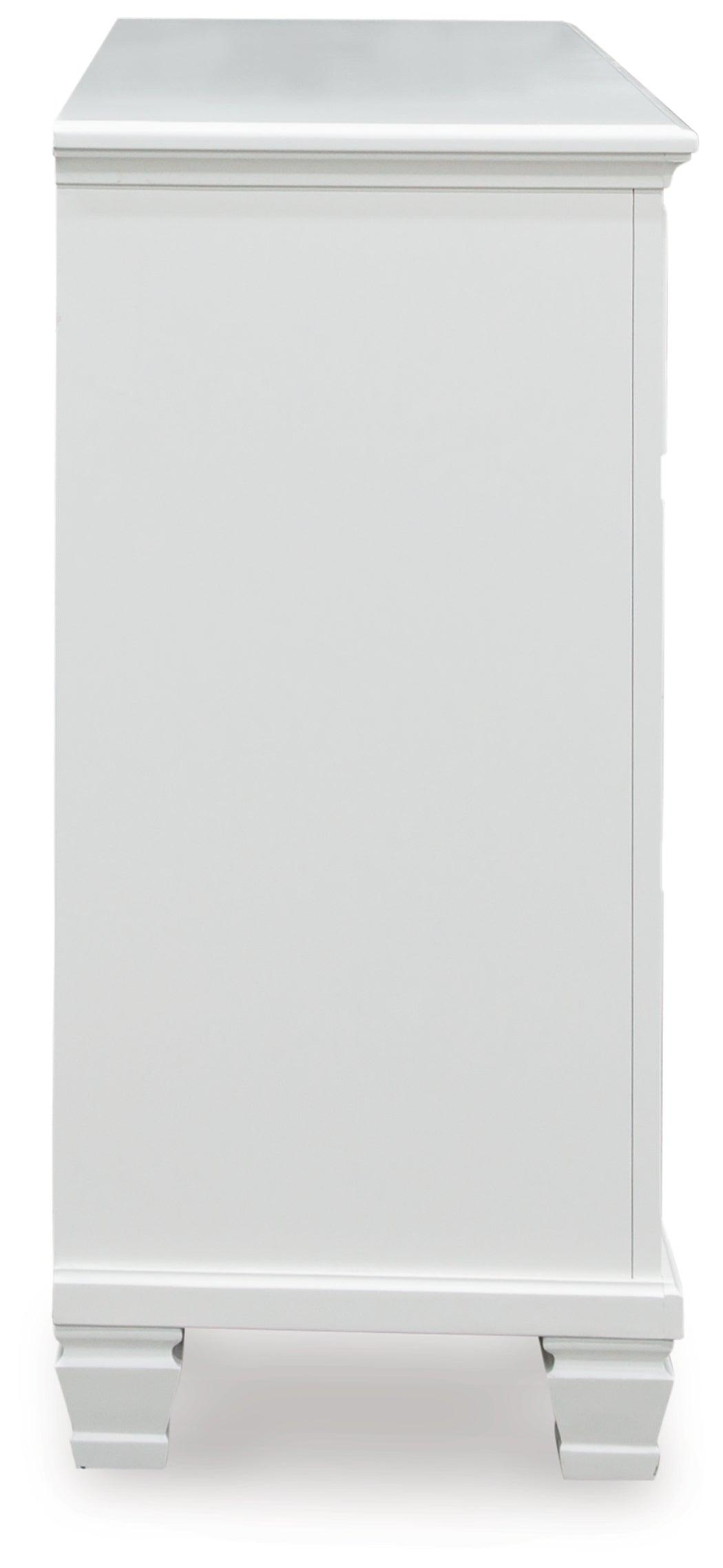 Fortman White Dresser by Ashley at Eve Furniture