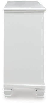 Fortman White Dresser by Ashley at Eve Furniture