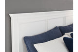 Fortman White King Panel Bed by Ashley at Eve Furniture