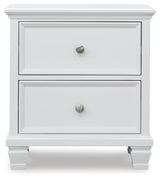 Fortman White Nightstand by Ashley at Eve Furniture