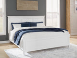 Fortman White Panel Bedroom Set by Ashley at Eve Furniture
